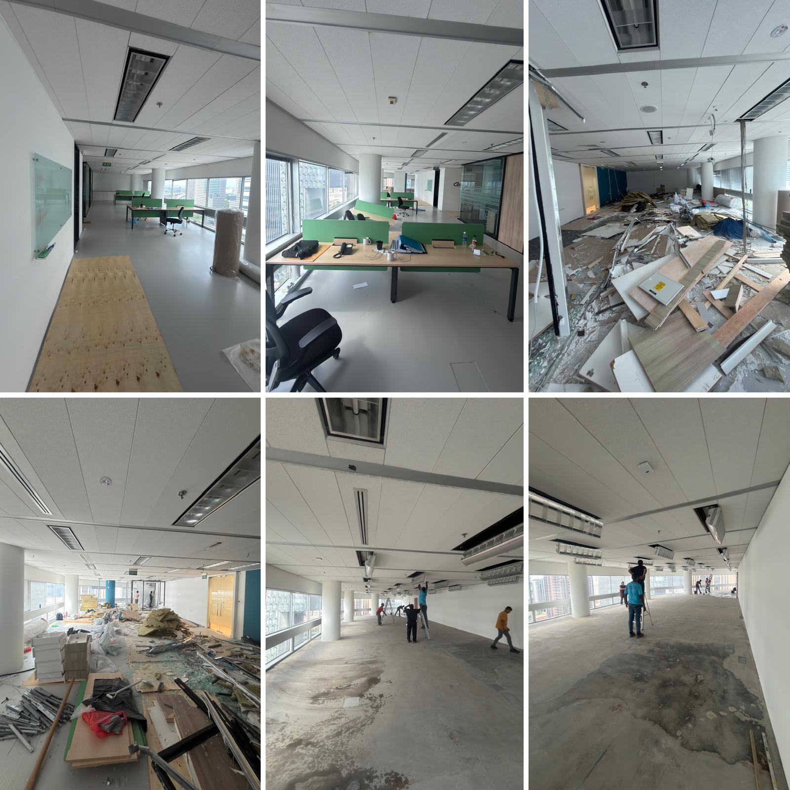 Office Reinstatement and Demolition Services in Singapore | TASFIA ENGINEERING & CONSTRUCTION PTE LTD